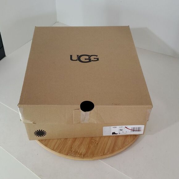 UGG Men's Emmett Waterproof Leather Duck Boot Stout Size 12 NIB - Picture 16 of 16